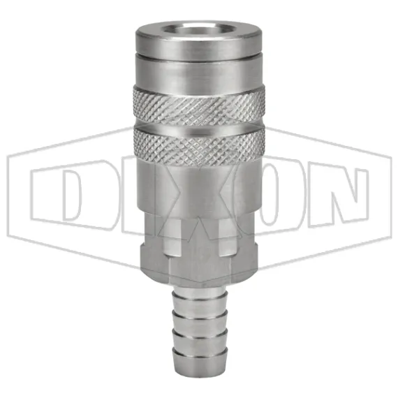 F-Series Pneumatic Manual Standard Hose Barb Coupler