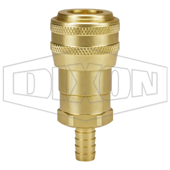 D-Series Pneumatic Automatic Standard Hose Barb Coupler