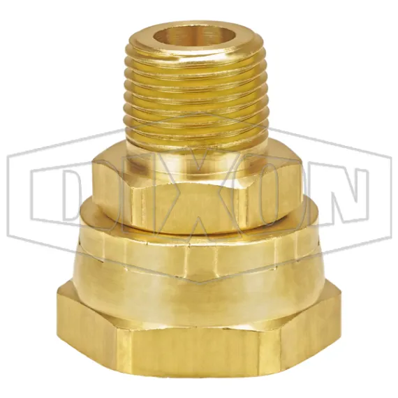 Female GHT Swivel x Male NPTF Adapter