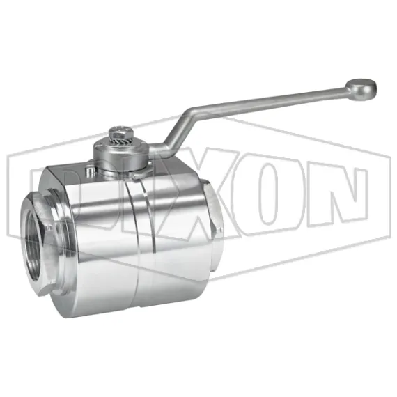 High Pressure Clear Zinc Ball Valve