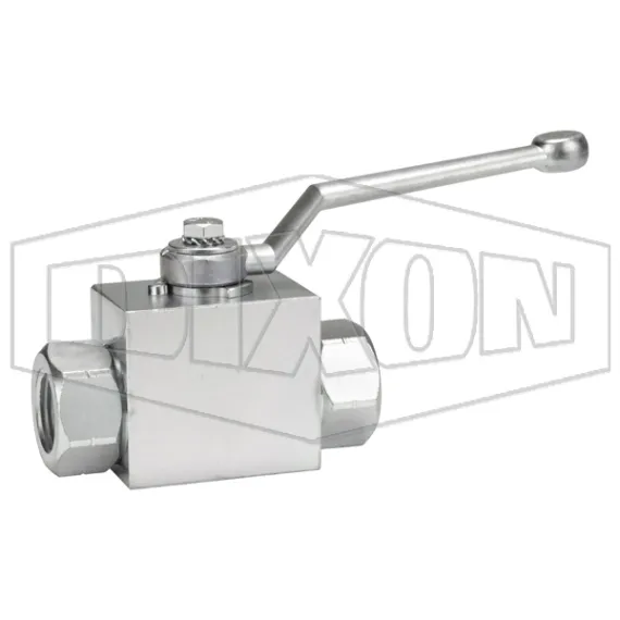 High Pressure Clear Zinc Ball Valve