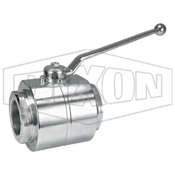 High Pressure Clear Zinc Ball Valve
