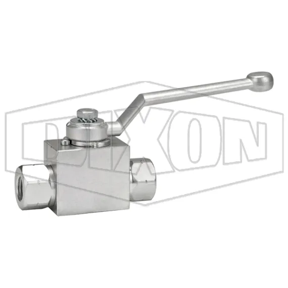 High Pressure Clear Zinc Ball Valve