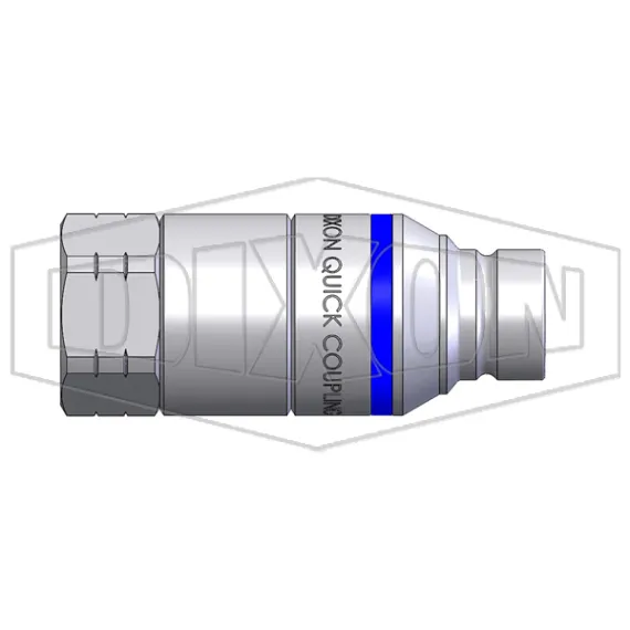 HTE-Series Correct Connect® Under Pressure Flush Face Female Plug CAD 
