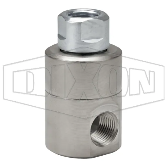 Super Swivels® Female NPT x Female NPT 90° Straight Inline Swivel