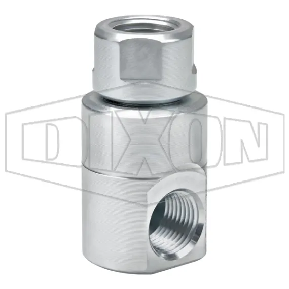 Super Swivels® Female NPT x Female NPT 90° Straight Inline Swivel