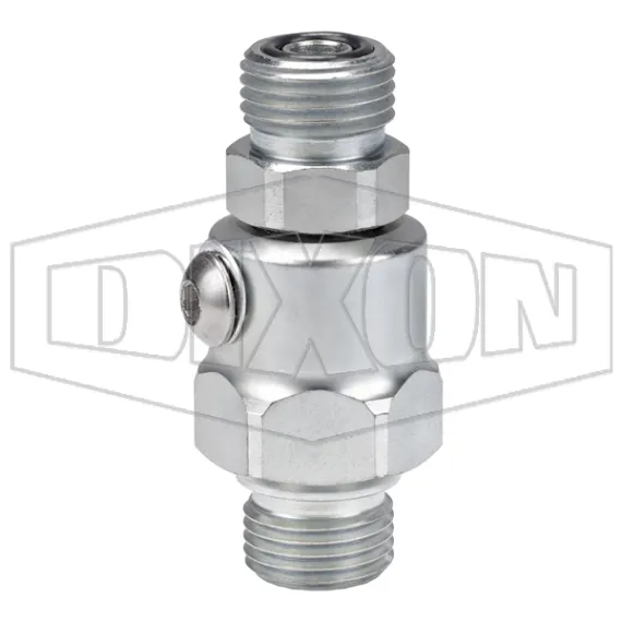 Super Swivels® Male Face Seal x Male Face Seal Inline Swivel