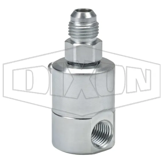 Super Swivels® Male JIC 37° x Female NPTF Inline Swivel