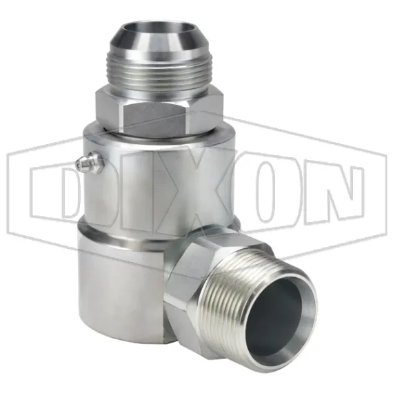 Super Swivels® Male JIC 37° x Male NPTF 90° Elbow