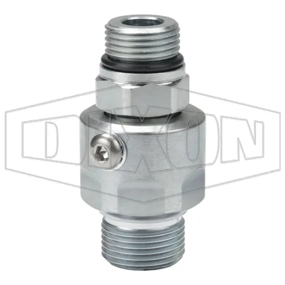 Super Swivels® Male ORB x Male Face Inline Swivel