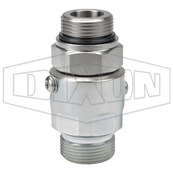 Super Swivels® Male ORB x Male Face Inline Swivel