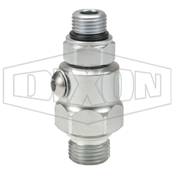 Super Swivels® Male ORB x Male Face Inline Swivel