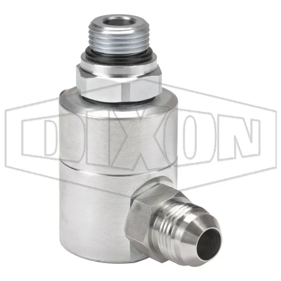 Super Swivels® Male ORB x Male JIC (37°) 90° Elbow