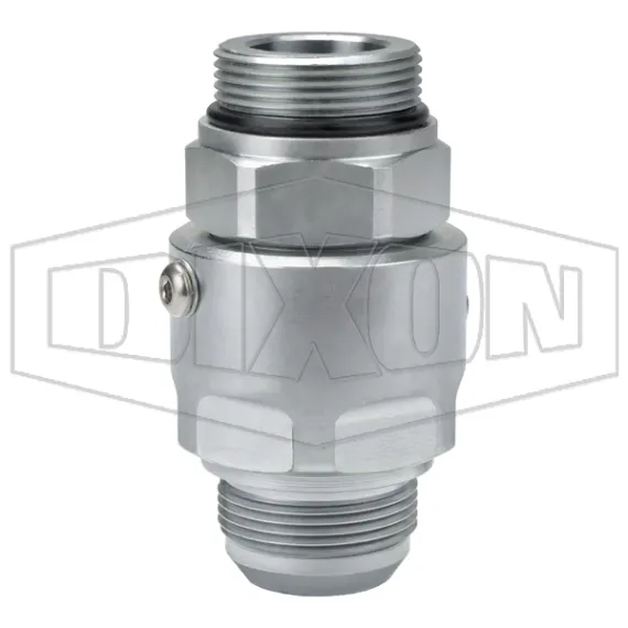 Super Swivels® Male ORB x Male JIC 37° Inline Swivel