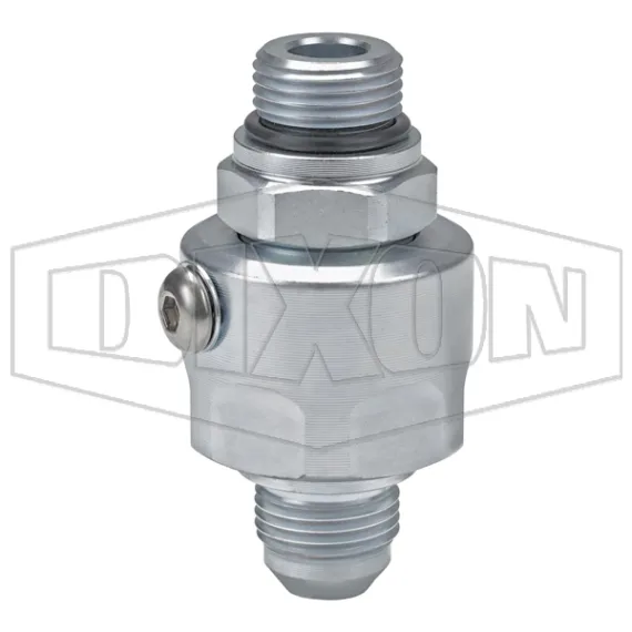 Super Swivels® Male ORB x Male JIC 37° Inline Swivel