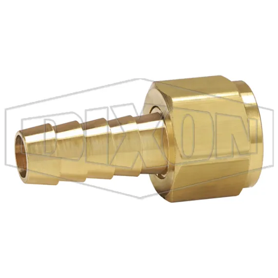 Female NPSM Swivel x Hose Barb Ball Seat
