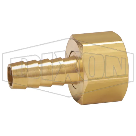 Female NPSM Swivel x Hose Barb Ball Seat