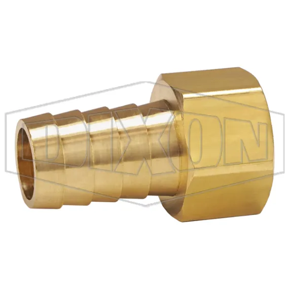 Female NPSM Swivel x Hose Barb Ball Seat