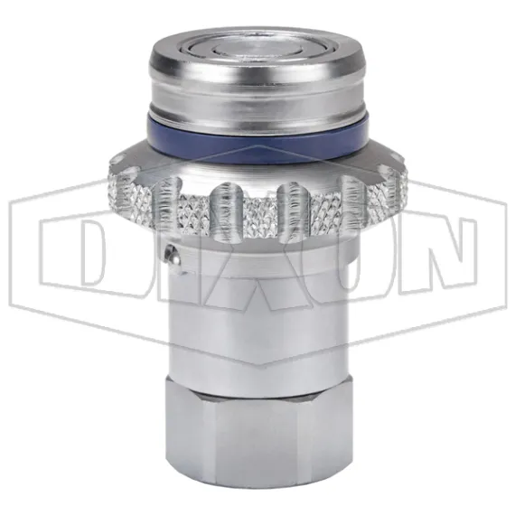 HT-Series Correct Connect® Flush Face Flange Sleeve Female Threaded Coupler
