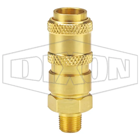 A-Series Pneumatic Male Threaded Coupler