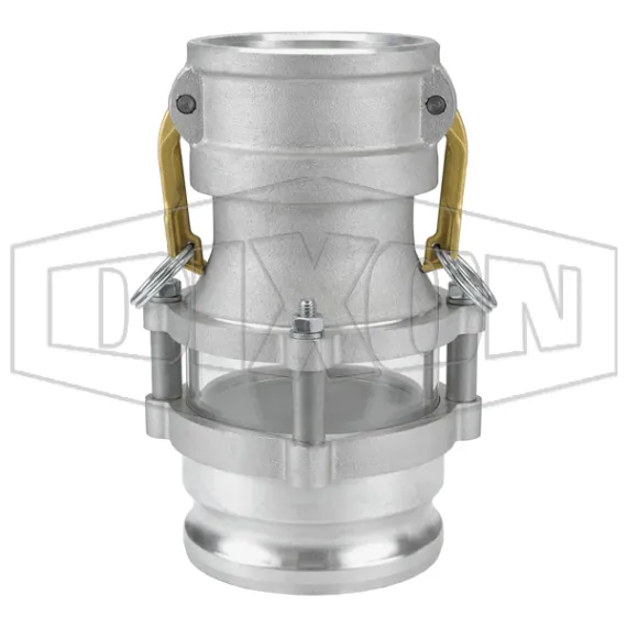 Cam & Groove In-Line Sight Glass Coupler x Adapter