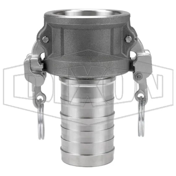 EZ Boss-Lock Cam & Groove Hastelloy Type C Coupler x Hose Shank