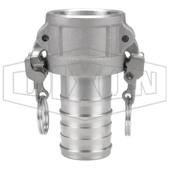 EZ Boss-Lock Cam & Groove Type C Coupler x Hose Shank