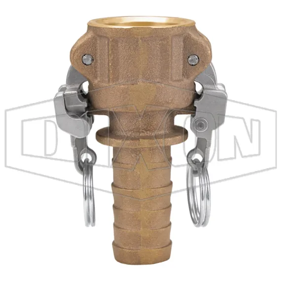 EZ Boss-Lock Cam & Groove Type C Coupler x Hose Shank