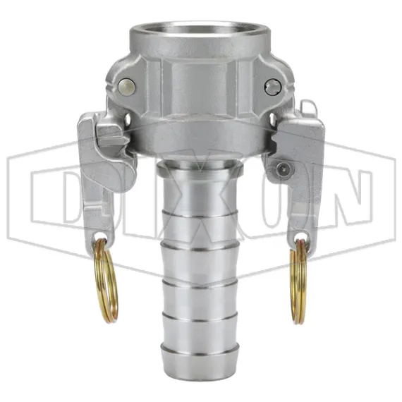 EZ Boss-Lock Cam & Groove Type C Coupler x Hose Shank