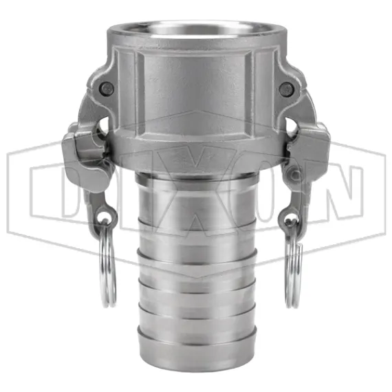 EZ Boss-Lock Cam & Groove Type C Coupler x Hose Shank