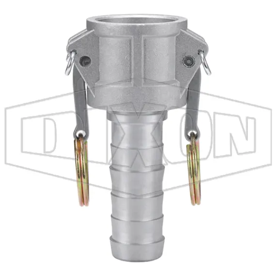 Global Crimp Style Cam & Groove Type C Coupler x Hose Shank