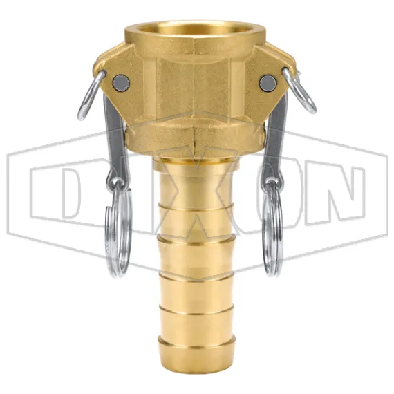 Global Crimp Style Cam & Groove Type C Coupler x Hose Shank