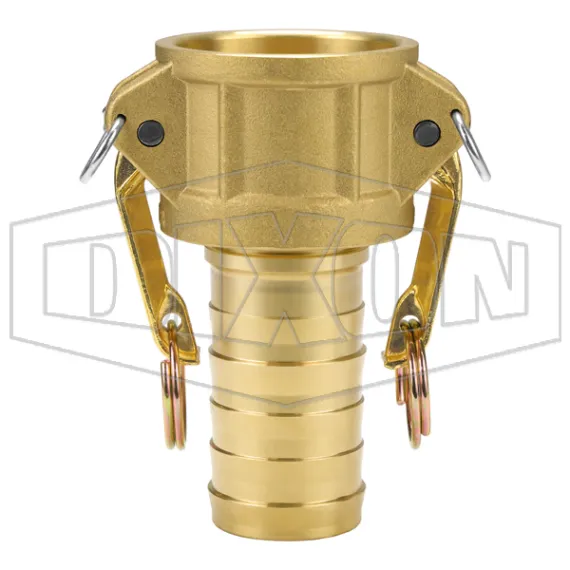 Global Crimp Style Cam & Groove Type C Coupler x Hose Shank