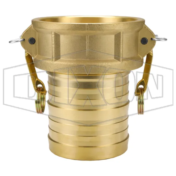 Global Crimp Style Cam & Groove Type C Coupler x Hose Shank