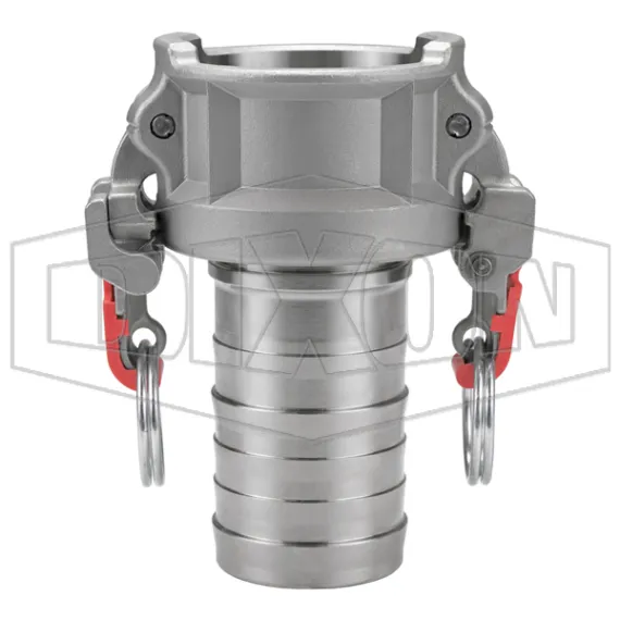 Vent-Lock® Safety EZ Boss-Lock Cam & Groove Type C Coupler x Hose Shank