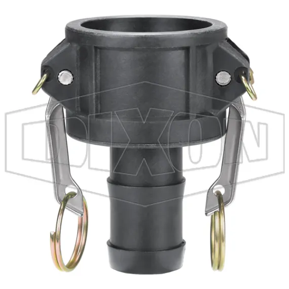 Glass-Filled Polypropylene Cam & Groove Type C Coupler x Hose Shank