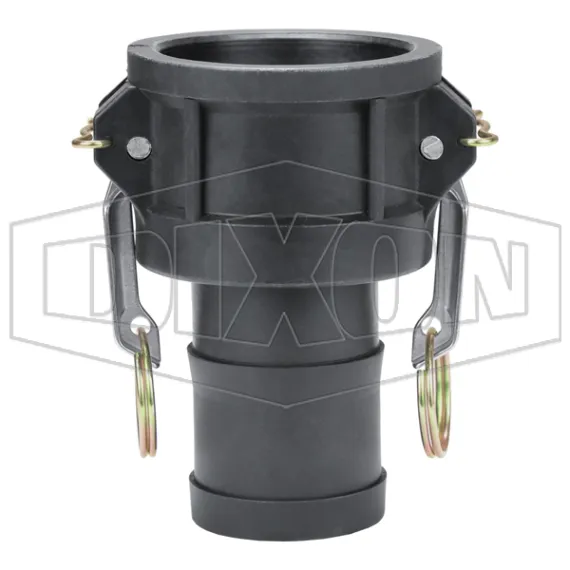 Glass-Filled Polypropylene Cam & Groove Type C Coupler x Hose Shank