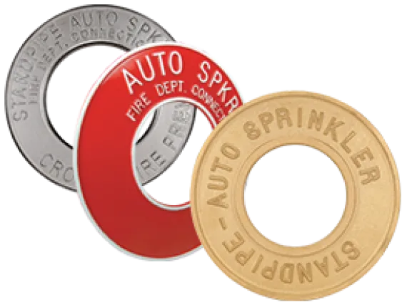 Round Identification Plate