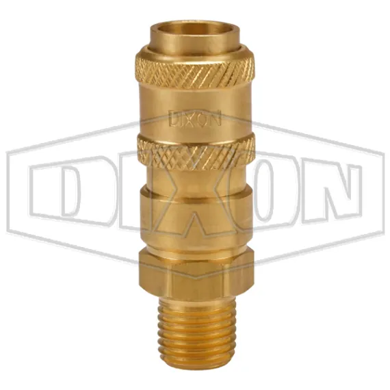 A-Series Pneumatic Male Threaded Coupler
