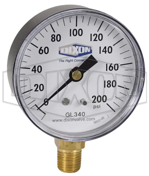 ABS Standard Dry Lower Mount Gauge