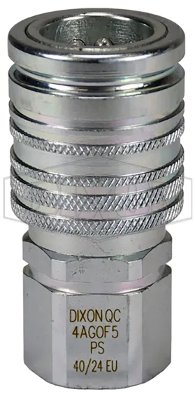 AG-Series Agricultural Push-Pull Ball Valve Female Threaded Coupler