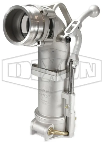 4" Alum Bay-Lite Tall Drop Elbow Assy w/Side Lever