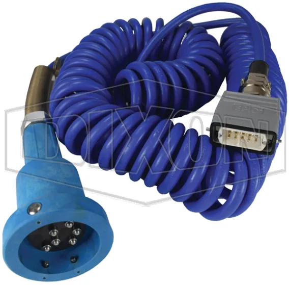 API Optic Plug w/30' Coiled Cable w/AL D-Connector Breakaway