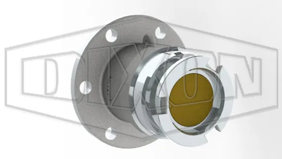 2" Bayonet Dry Disconnect Adapter