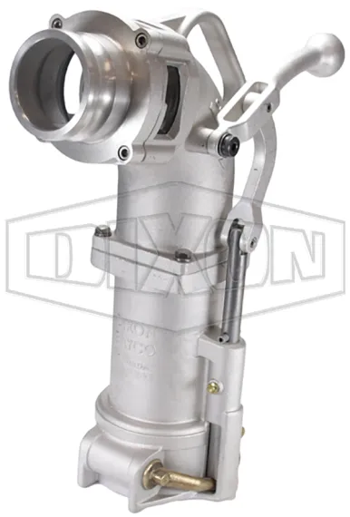 4" Bay-Lite Alum Tall Drop Elbow w/ 3" Adapter