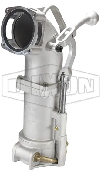 4" Bay-Lite Alum Tall Drop Elbow w/o Inlet Connections