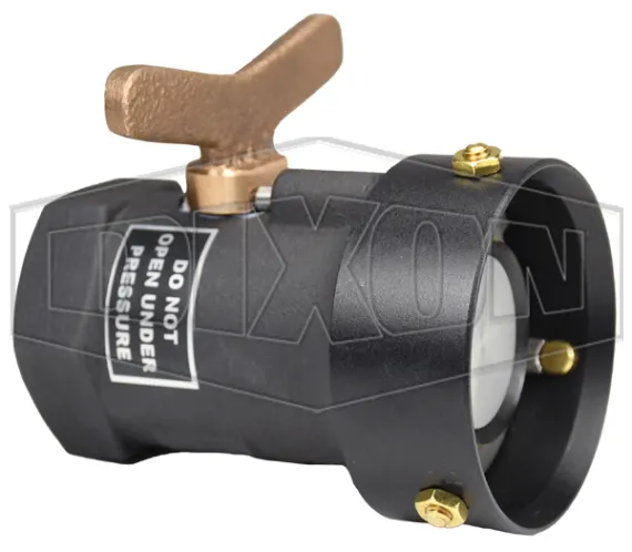 Bayonet Style Dry Disconnect Straight Coupler x Female NPT