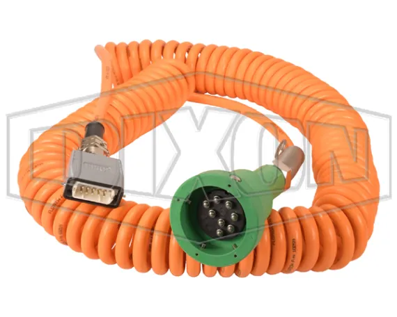 API Thermistor Plug w/30' Coiled Cable w/AL D-Connector Breakaway