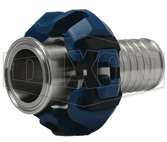 14-SHB-Series Sanitary Hose Bumper Retracted