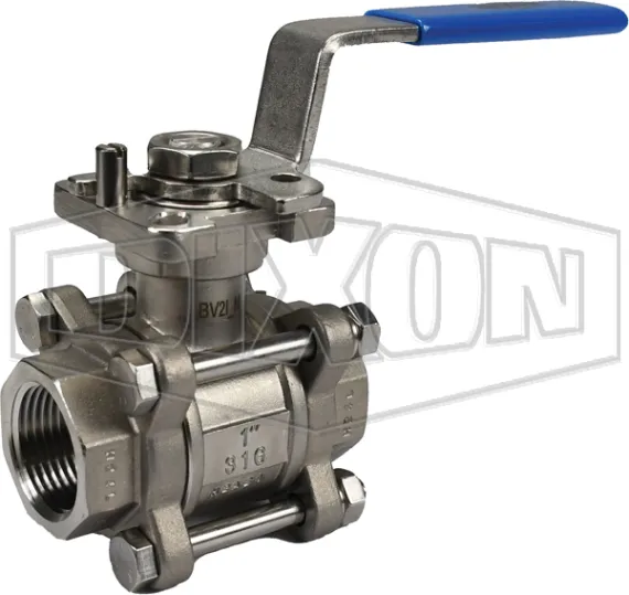 BV2I-Series Industrial FNPT Ball Valve